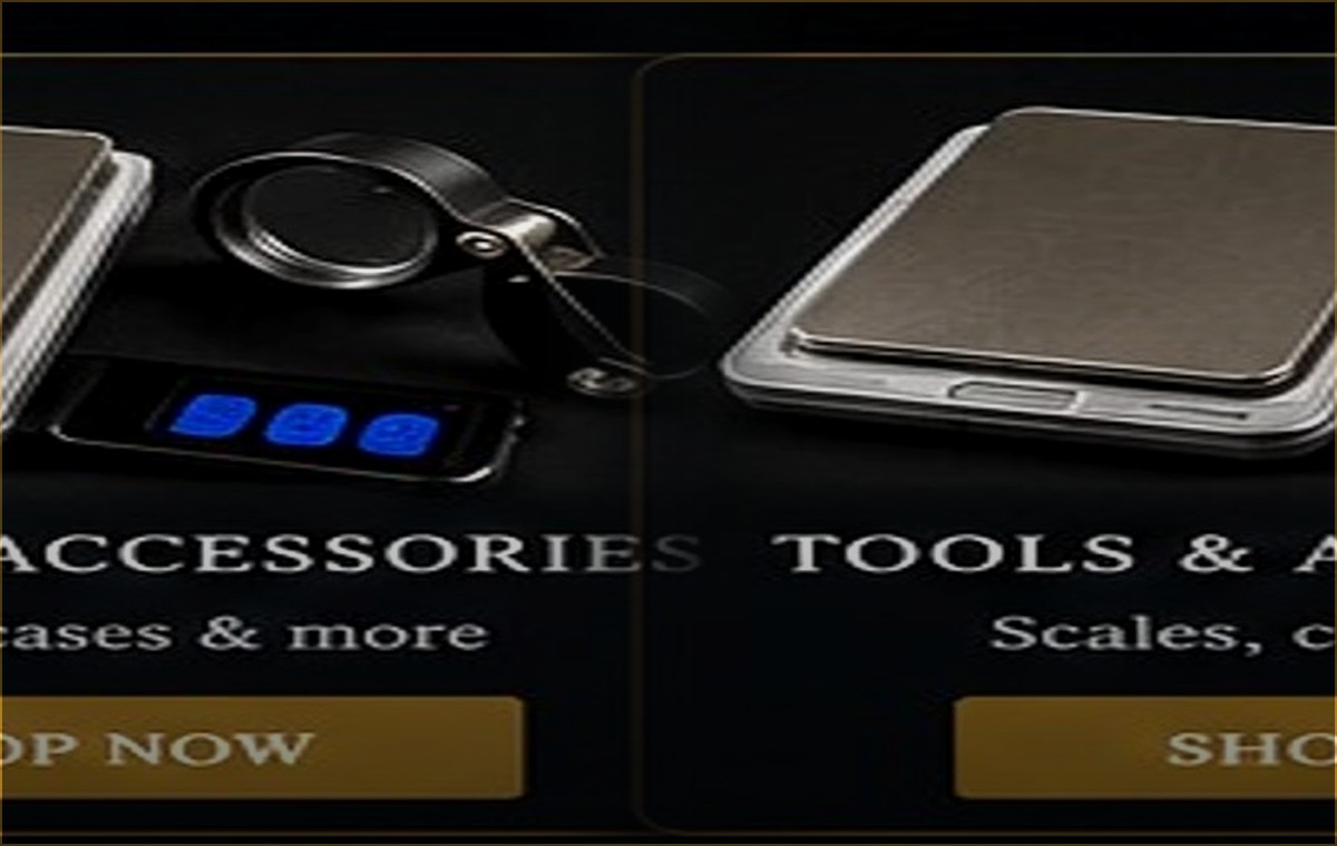Coin magnifier and precision scale used for precious-metal verification